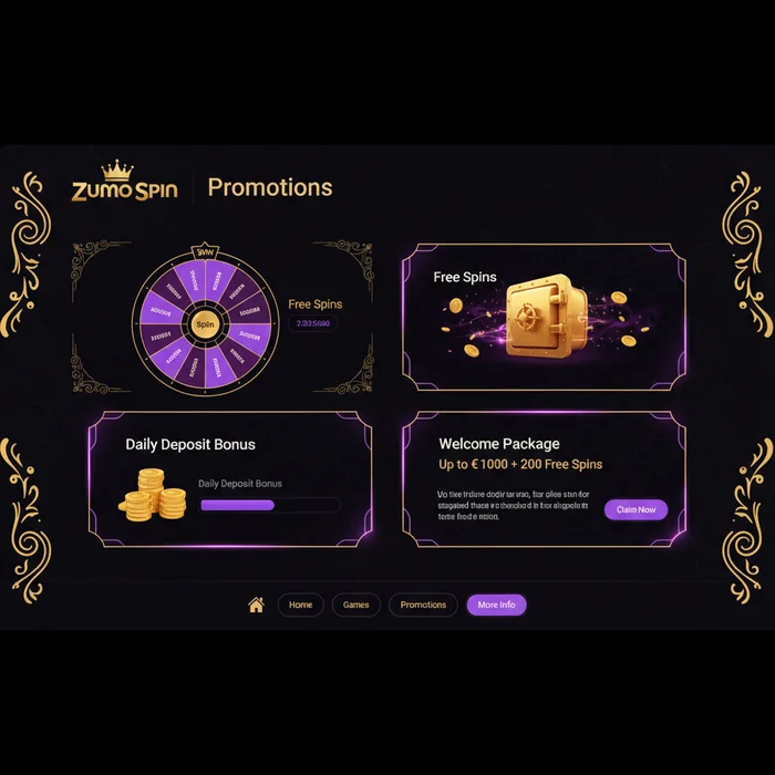 Zumo Spin Casino Bonus